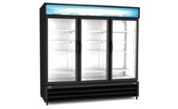 Victory Refrigeration Two Sections Merchandiser Freezers