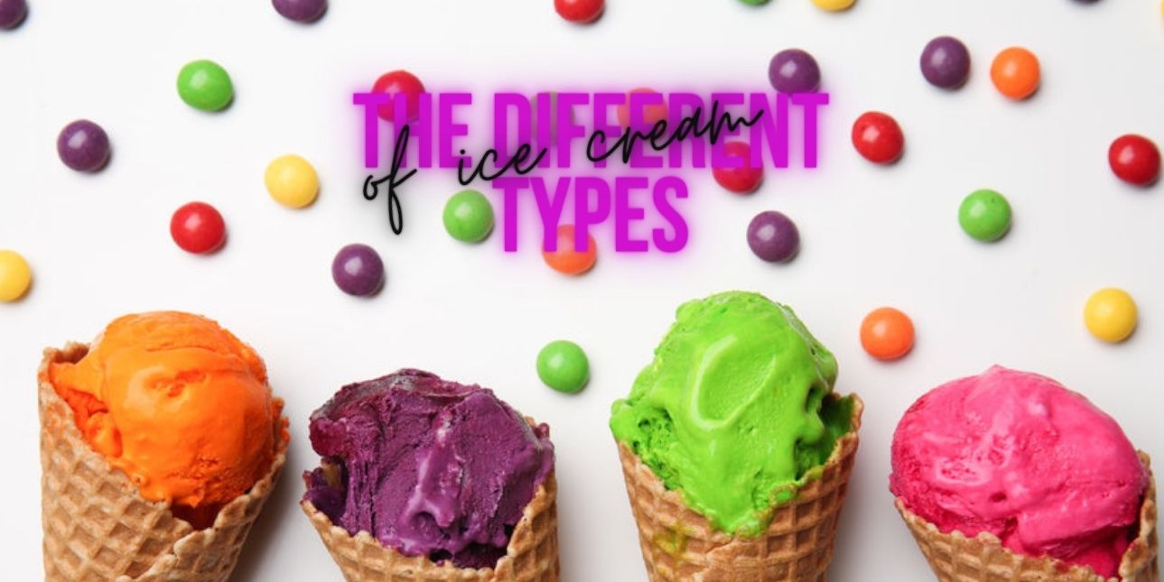 types of ice cream