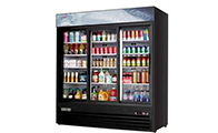 3 Section Merchandiser Refrigerators