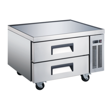 Admiral Craft USCB-36 U-STAR 36" 2 Drawer Refrigerated Chef Base with Marine Edge Top - 115 Volts