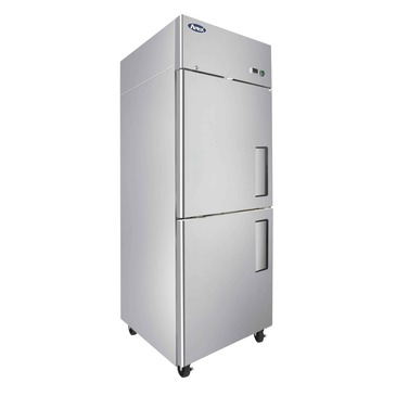 Atosa USA, Inc. Atosa USA MBF8010GRL 28.70'' 21.4 cu. ft. Top Mounted 1 Section Solid Half Door Reach-In Refrigerator