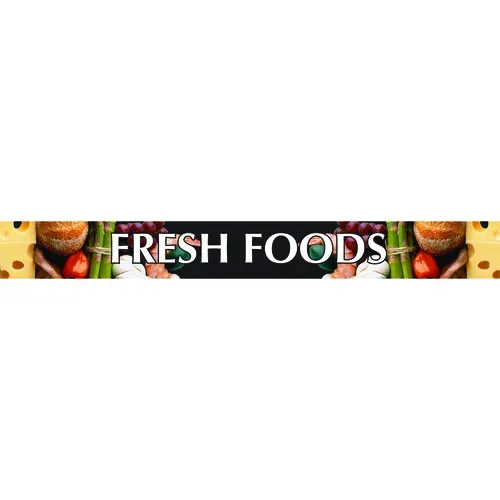 Beverage Air 409-418C-056 Fresh Foods Sign