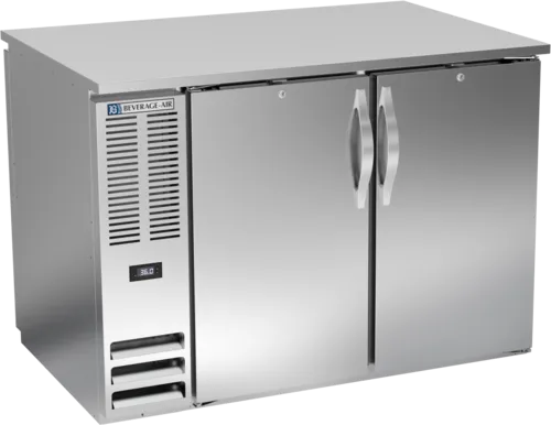 Beverage Air BB48HC-1-F-PT-S Refrigerated Pass-Thru Back Bar Open Food Rated