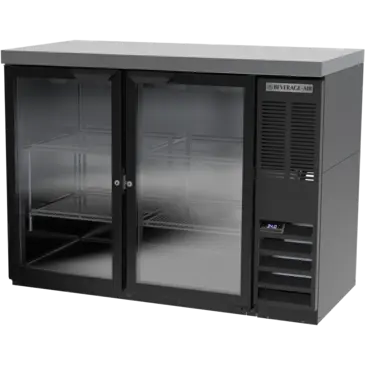 Beverage Air BB48HC-1-GS-F-PT-B-27 Refrigerated Pass-Thru Food Rated Back Bar