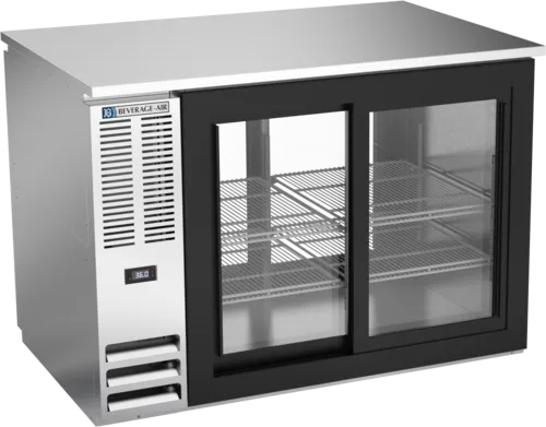 Beverage Air BB48HC-1-GS-PT-S Refrigerated Pass-Thru Back Bar Refrigerator