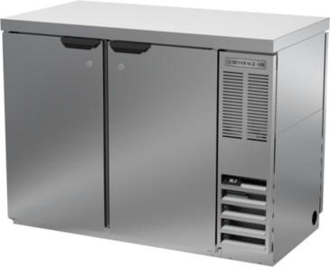Beverage Air BB48HC-1-PT-S-27 Refrigerated Pass-Thru Back Bar Refrigerator