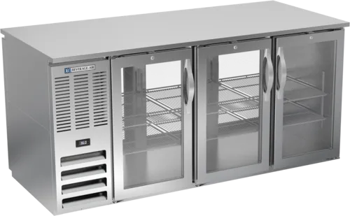 Beverage Air BB72HC-1-G-PT-S Refrigerated Back Bar Pass-Thru Storage Cabinet