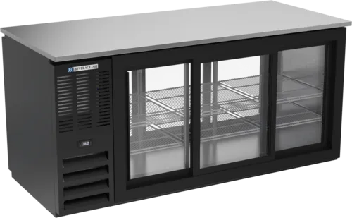 Beverage Air BB72HC-1-GS-PT-B Refrigerated Back Bar Pass-Thru Storage Cabinet