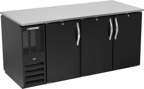 Beverage Air BB72HC-1-PT-B Refrigerated Back Bar Pass-Thru Storage Cabinet