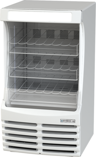 Beverage Air BZ13HC-W Merchandiser, Open Refrigerated Display