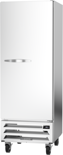 Beverage Air HBR12HC-1 24'' 12.06 cu. ft. Bottom Mounted 1 Section Solid Door Reach-In Refrigerator
