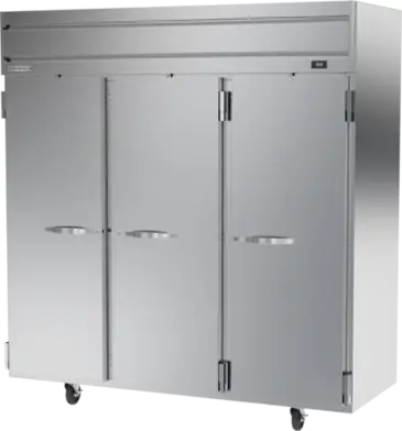 Beverage Air HFP3HC-1S 78.00'' 69.1 cu. ft. Top Mounted 3 Section Solid Door Reach-In Freezer