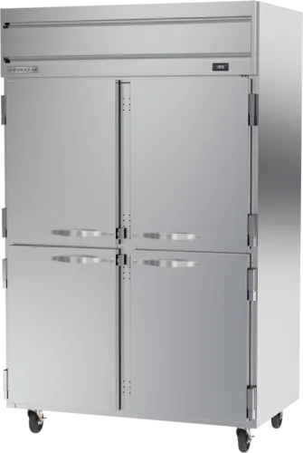 Beverage Air HFPS2HC-1HS 52.00'' 45.2 cu. ft. Top Mounted 2 Section Solid Door Reach-In Freezer