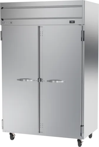 Beverage Air HFPS2HC-1S 52.00'' 45.2 cu. ft. Top Mounted 2 Section Solid Door Reach-In Freezer