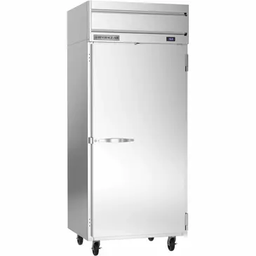 Beverage Air HR1WHC-1S 35.00'' 30.76 cu. ft. Top Mounted 1 Section Solid Door Reach-In Refrigerator