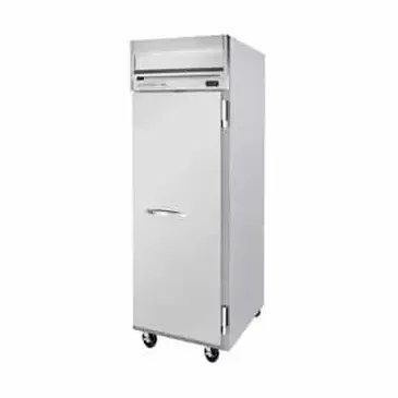 Beverage Air HRPS1HC-1S 26'' 21.17 cu. ft. Top Mounted 1 Section Solid Door Reach-In Refrigerator