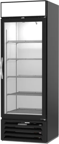 Beverage Air MMF19HC-1-B 27.25'' Section Glass Door Merchandiser Freezer