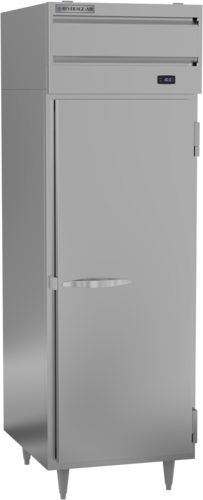 Beverage Air PF1HC-1AS 26.50'' 1 Section Solid Door Reach-In Freezer