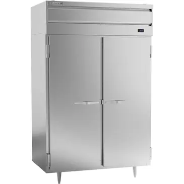 Beverage Air PR2HC-1AS 52.13'' 43.3 cu. ft. Top Mounted 2 Section Solid Door Reach-In Refrigerator