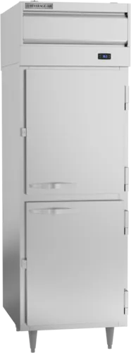 Beverage Air PRD1HC-1AHS 26.50'' 22.2 cu. ft. 1 Section Solid Half Door Pass-Thru Refrigerator