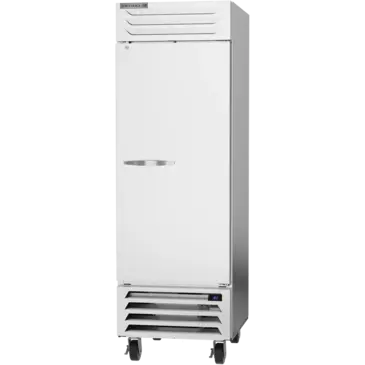 Beverage Air RB23HC-1S 27.25'' 23.1 cu. ft. Bottom Mounted 1 Section Solid Door Reach-In Refrigerator