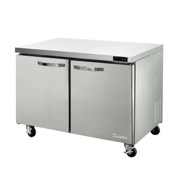 Blue Air BLUR36-HC 36.38'' 2 Section Undercounter Refrigerator with 2 Left/Right Hinged Solid Doors and Side / Rear Breathing Compressor