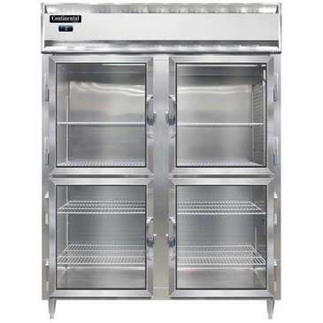 Continental Refrigerator D2FENSSGDHD Designer Line Wide Freezer