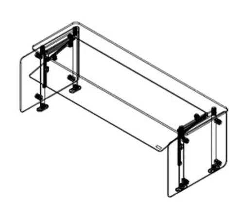 Delfield DCFSFS FlexiShield™ Food Shield