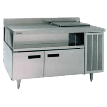 Delfield F18SC39AP Refrigerated Counter,  Salad Top,  single-section