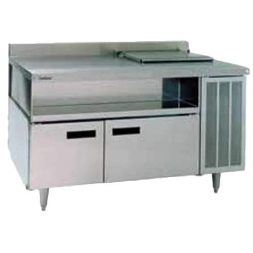 Delfield F18SC60DP Refrigerated Counter,  Salad Top,  two-section