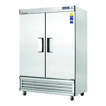 Everest Refrigeration EBSF2 49.63'' 42.96 cu. ft. Bottom Mounted 2 Section Solid Door Reach-In Freezer