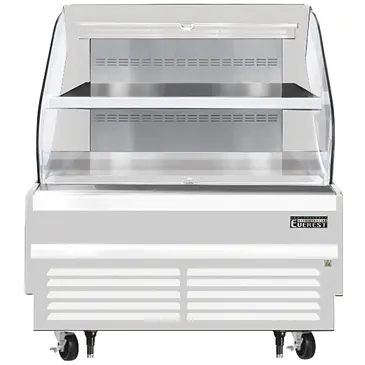 Everest Refrigeration EOMH-48-W-35-T 48.00'' Air Curtain Open Display Merchandiser with