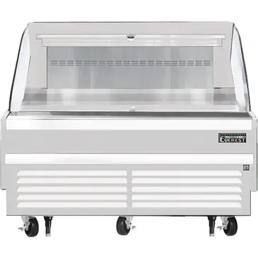 Everest Refrigeration EOMH-60-W-35-S 60.00'' Air Curtain Open Display Merchandiser with