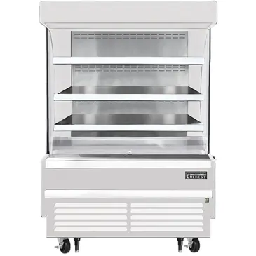 Everest Refrigeration EOMV-48-W-28-S 48.00'' Air Curtain Open Display Merchandiser with