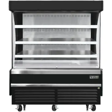 Everest Refrigeration EOMV-60-B-28-S 60.00'' Air Curtain Open Display Merchandiser with