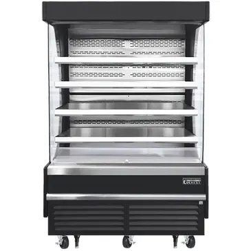 Everest Refrigeration EOMV-60-B-28-T 60.00'' Air Curtain Open Display Merchandiser with