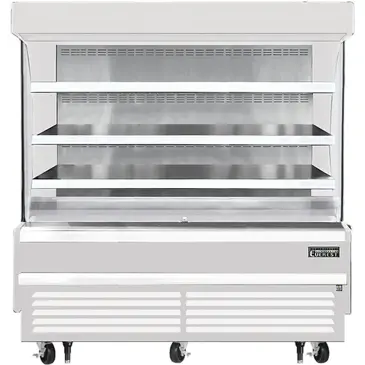 Everest Refrigeration EOMV-72-W-28-S 73.25'' Air Curtain Open Display Merchandiser with