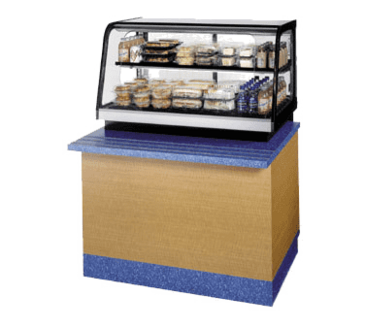 Federal Industries CRR3628SS Counter Top Refrigerated Self-Serve Rear Mount Merchandiser