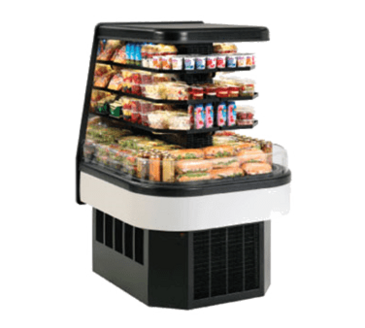 Federal Industries ECSS40SC Specialty Display End Cap Refrigerated Self-Serve Merchandiser