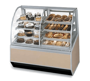 Federal Industries SN483SC Series ’90 Dual Bakery Case Refrigerated Left