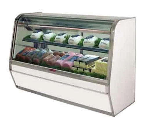 Howard-McCray R-CDS32E-4C-LED Curved Glass Deli Meat & Cheese Service Case