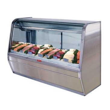 Howard-McCray SC-CFS32E-4C-S-LED Curved Glass Fish/Poultry Service Case