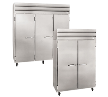 Howard-McCray SR48-S 52.25'' Top Mounted 2 Section Door Reach-In Refrigerator