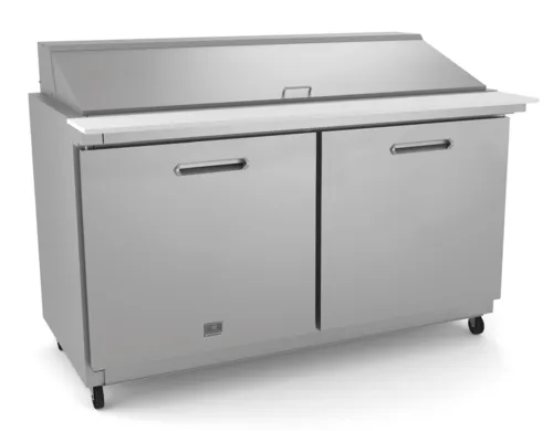 Kelvinator Commercial KCHMT60.24 (738261) Mega Top Refrigerated Sandwich/Salad Prep Table  two-section
