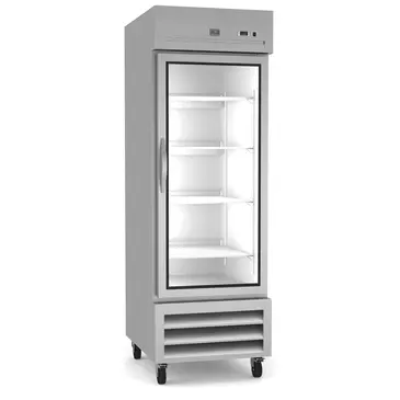 Kelvinator Commercial KCHRI27R1GDR 26.75'' Bottom Mounted 1 Section Door Reach-In Refrigerator