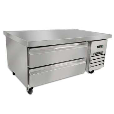 Maxx Cold MXCB48HC X-Series 50" 2 Drawer Refrigerated Chef Base with Marine Edge Top - 115 Volts