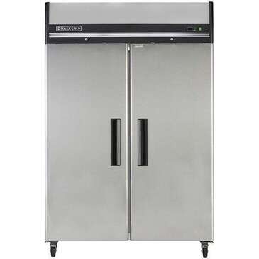 Maxx Cold MXCF-49FDHC 53.90'' Top Mounted 2 Section Solid Door Reach-In Freezer