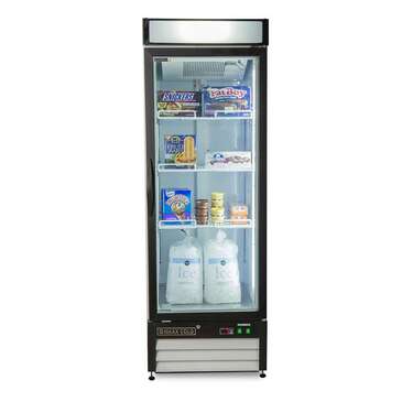 Maxx Cold MXM1-16FHC 25.00'' Section Glass Door Merchandiser Freezer