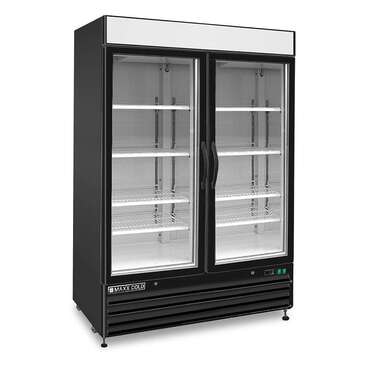 Maxx Cold MXM2-48FBHC 54.00'' Section Glass Door Merchandiser Freezer