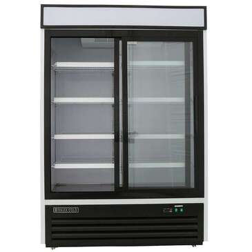 Maxx Cold MXM2-48RSHC 54.00'' Section Refrigerated Glass Door Merchandiser